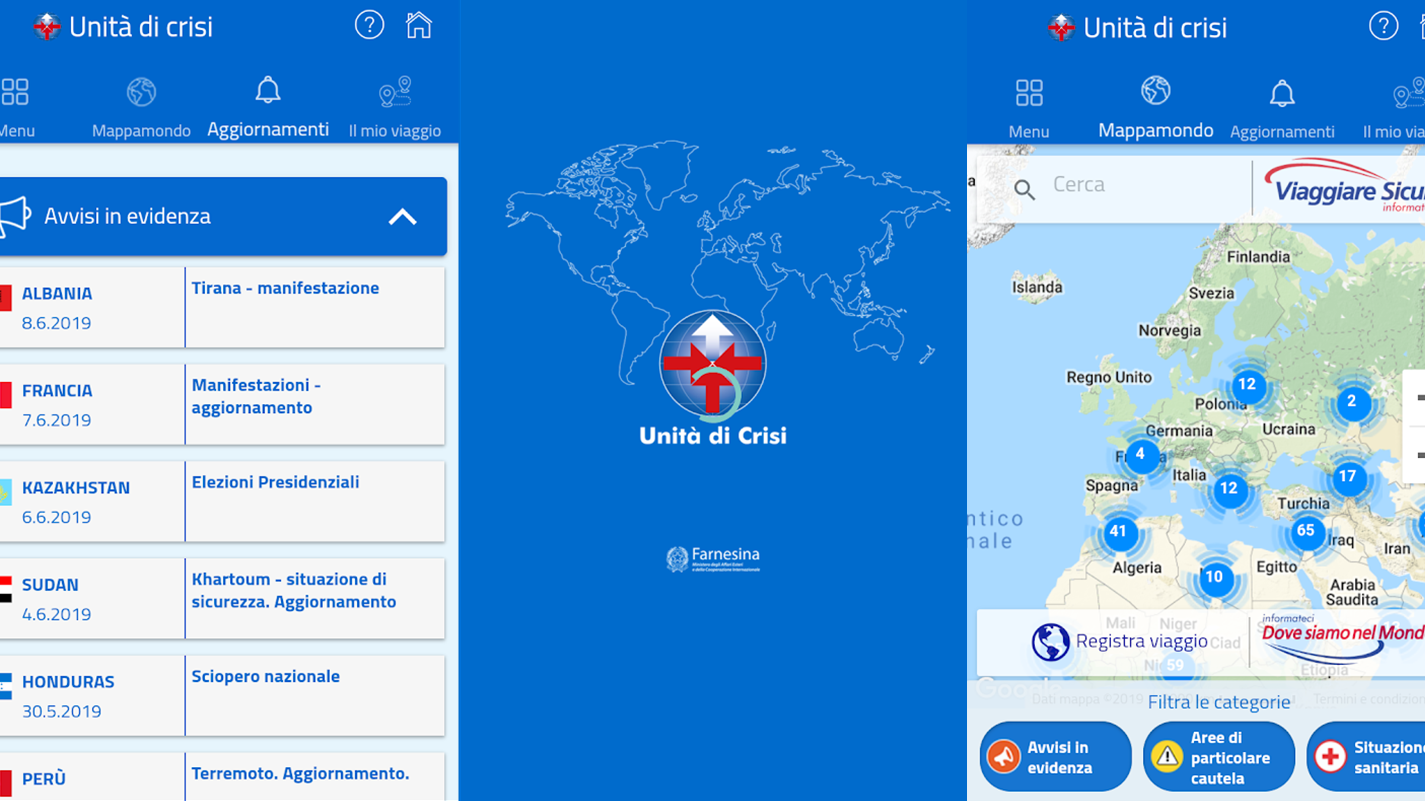 app farnesina